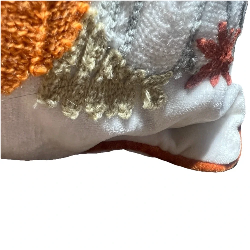 Dogs In Costumes Halloween Pillow Ghosts 12x18 Lumbar Trick or Treat Fall Leaves